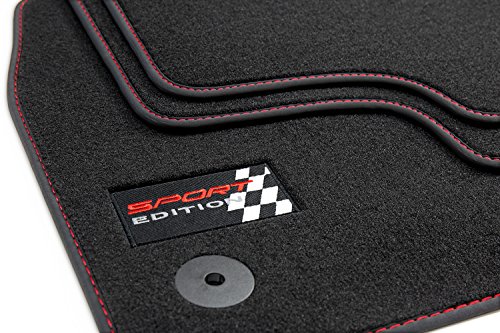 tuning-art 192F Sport Edition Alfombrillas para Seat Ibiza 5 6J 6P 2008-2017