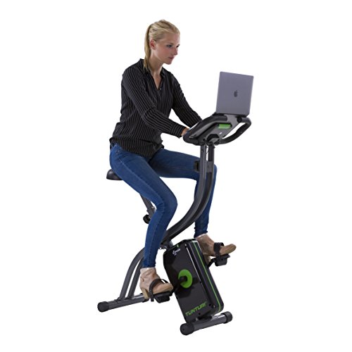 Tunturi Cardio Fit B20 X-Bike Bicicleta estatica / bici estatica / bicicleta fija / plegable, con computadora de Entrenamiento y medidor de pulso