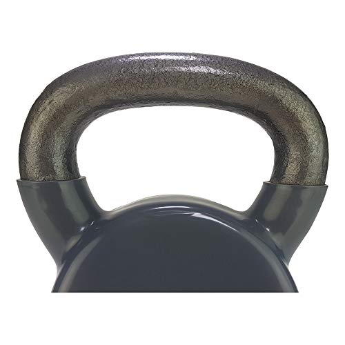 Tunturi Kettlebells Pesa Rusa Vinilo, Unisex Adulto, Grey, 1