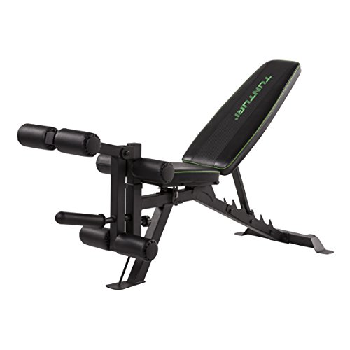 Tunturi Uni UB60 Utility Bench Oblicuo Banco, Negro, 1