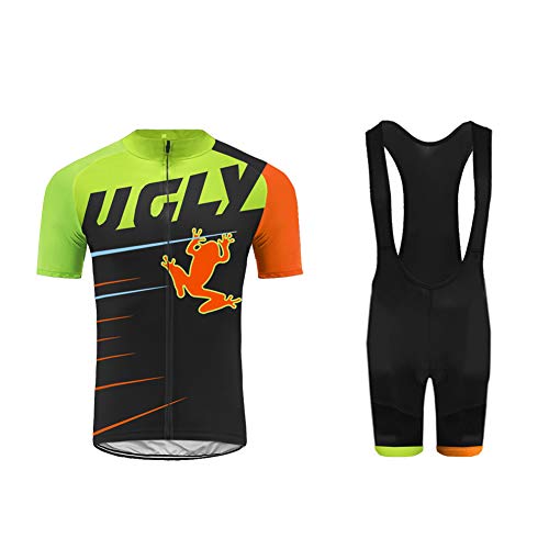 UGLY FROG Maillot Ciclismo Hombres Newest Designs Maillots de Bicicleta Conjunto de Jersey de Manga Corta Top MTB Manga Corta