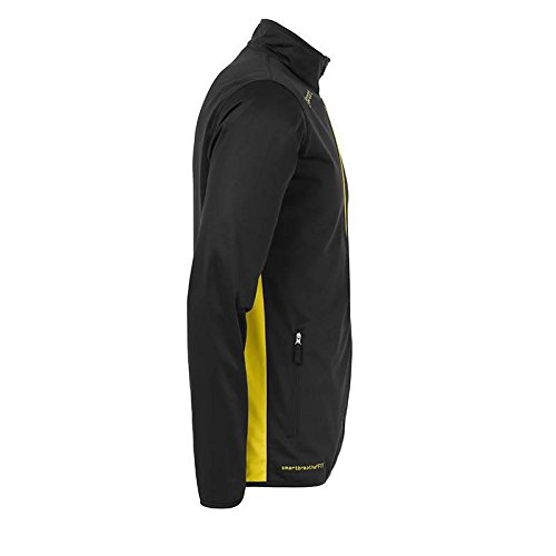 uhlsport Essential Classic Chándal, Hombre, Negro/Amarillo Lima, 164