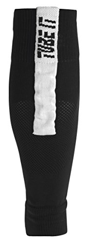 uhlsport Tube It Sleeve Media sin Tobillera, Hombre, Negro/Blanco, 45-47