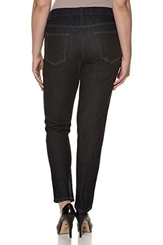 Ulla Popken Jeggings Denim M.Gürtelschlaufen, Vaqueros para Mujer, Azul (Fashion Denim 94), 46