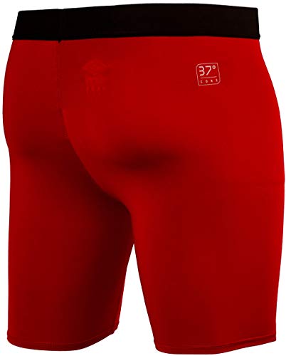 Umbro Core Power Short Conjuntos Deportivos, Rojo (Vermillion 7RA), Large (Tamaño del Fabricante:L) para Hombre