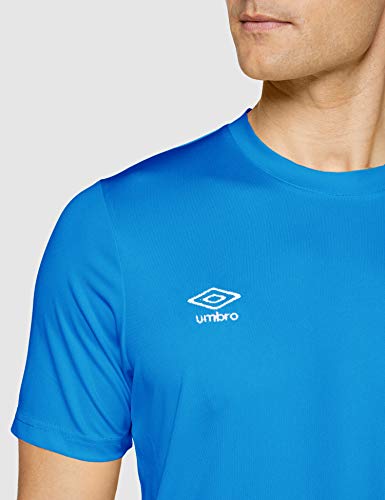 UMBRO Oblivion Camiseta de fútbol, Hombre, Azul Royal, L