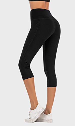 UMIPUBO Leggins Mujer Push Up Pantalones Deporte Leggings de Entrenamiento Mallas Pantalones Deportivos Leggings Mujer Yoga de Alta Cintura Pantalones Cortos Bolsillo Pantalones de Yoga