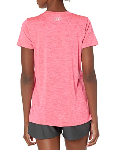 Under Armour Camiseta de Manga Corta para Mujer Tech Twist, Manga Corta y Transpirable, para Correr, Ultraligera, con Ajuste Suelto