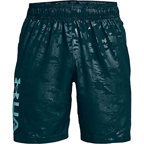 Under Armour Emboss Pantalones Cortos 463 Dark Cyan S