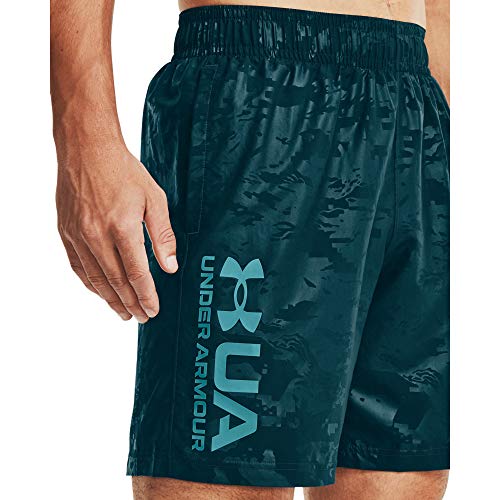 Under Armour Emboss Pantalones Cortos 463 Dark Cyan S