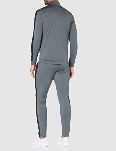 Under Armour EMEA Track Suit, chándal hombre, Negro (Pitch Gray / Black), M