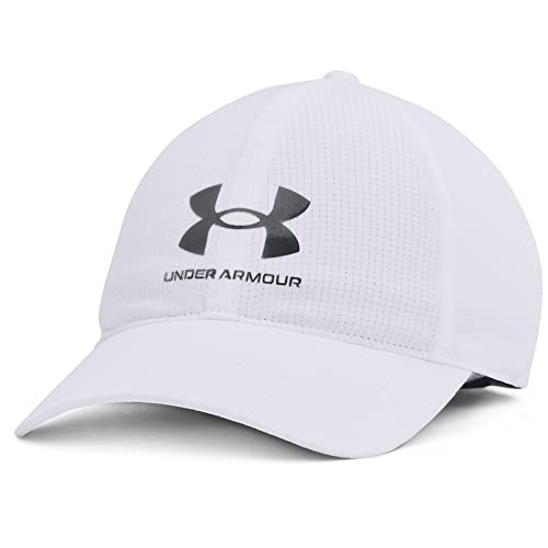 Under Armour Gorra Ajustable ArmourVent Sombrero, Hombre, Gris/Negro (012), Talla única