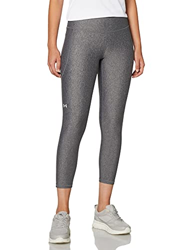 Under Armour Leggings Deportivos para Mujer, Transpirables, superligeros, con Ajuste de compresión Capri Heatgear Armour