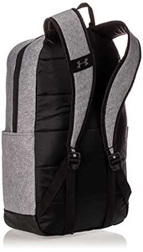 Under Armour Mochila Halftime, Unisex Adulto, Pitch Grey Medium Heather/Black/Black (012), Talla única