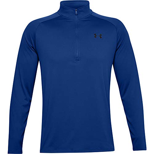 Under Armour Tech 2.0 1/2 Zip-up Media Cremallera, Royal (402)/Black, XXXL Altura para Hombre