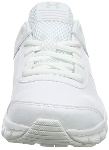 Under Armour UA GS Assert 8 UFM SYN Zapatillas de Running para Unisex Niños, Blanco (White / White / White), 39 EU