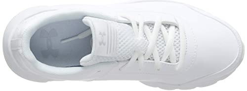 Under Armour UA GS Assert 8 UFM SYN Zapatillas de Running para Unisex Niños, Blanco (White / White / White), 39 EU