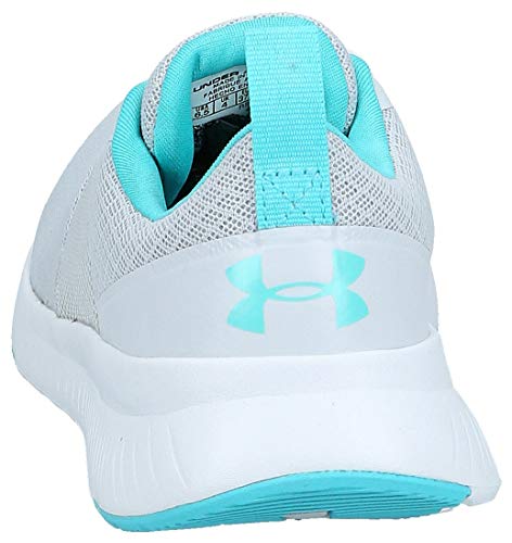 Under Armour UA W Aura Trainer, Zapatillas Deportivas para Interior Mujer, Gris (Halo Gray/White/White (103) 103), 37.5 EU