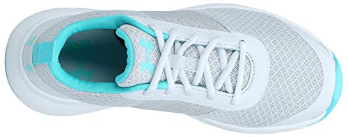 Under Armour UA W Aura Trainer, Zapatillas Deportivas para Interior Mujer, Gris (Halo Gray/White/White (103) 103), 37.5 EU