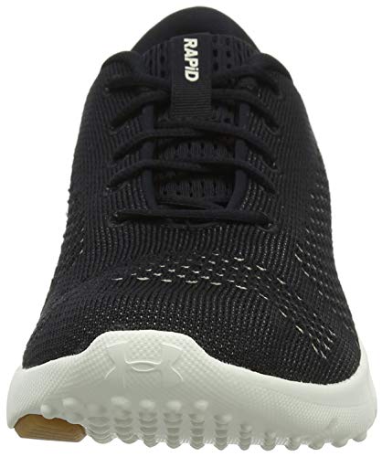 Under Armour UA W Rapid, Zapatillas de Running Mujer, Negro (Black/Ivory/Metallic Faded Gold 004), 38 EU