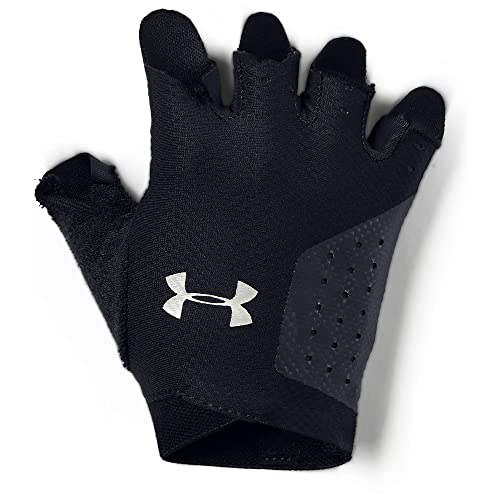 Under Armour Women's Training Glove Guantes, Mujer, Negro (Black/Silver 001), M