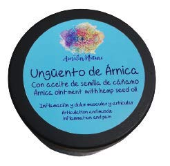 Ungüento de árnica - Dolor e inflamación muscular y articular - 100% natural y artesanal - 100 ml - Amalur Nature