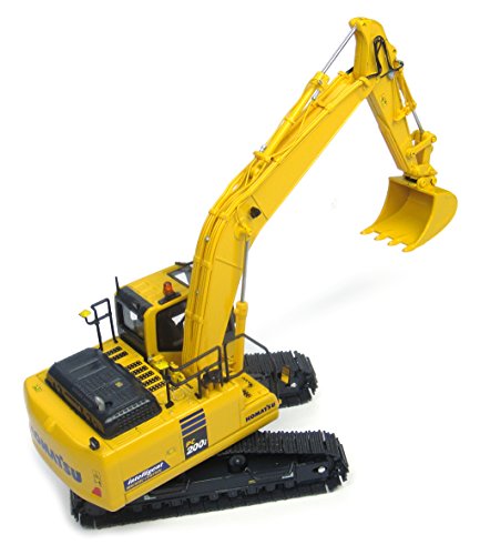 Universal Hobbies - UH 8107 - Excavadora - Komatsu Pc200I-10 - Control de la máquina Inteligente - Escala 1/50 - Amarillo