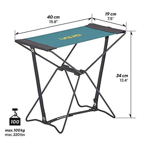 Uquip Fancy - Taburete Plegable con Peso Ligero y Volumen pequeño - Soporte hasta 100kg