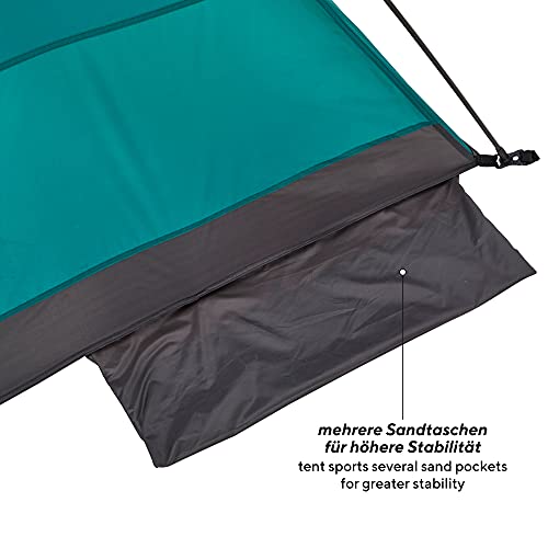 Uquip XL Buzzy - Carpa de Playa con protección Solar UV 50+ - para Toda la Familia