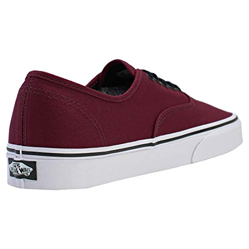 Vans Authentic Zapatillas de Tela, Unisex, Borgoña (port royale/black), 41