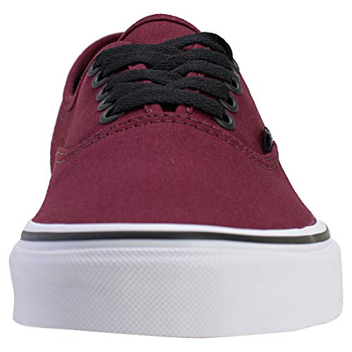 Vans Authentic Zapatillas de Tela, Unisex, Borgoña (port royale/black), 41