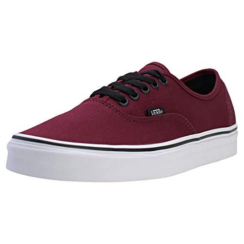 Vans Authentic Zapatillas de Tela, Unisex, Borgoña (port royale/black), 41