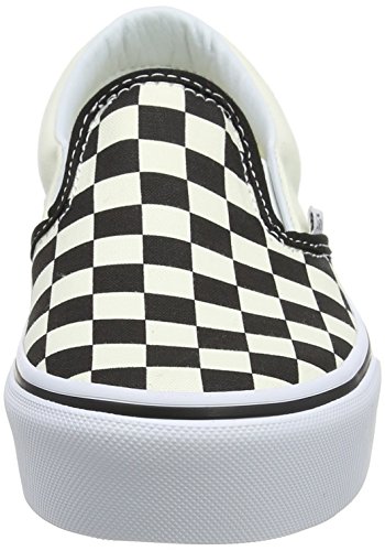 Vans Classic Slip-on Platform, Zapatillas sin Cordones Mujer, Negro (Black and White Checker/White Bww), 39 EU