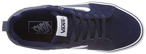 Vans Filmore Suede Canvas, Zapatillas Hombre, Dress Blues Vintage Indigo T2L, 42 EU