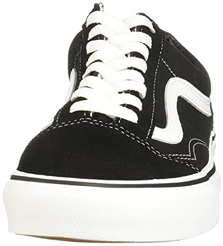 Vans Old Skool Zapatillas Unisex, Negro (Black/White), 42