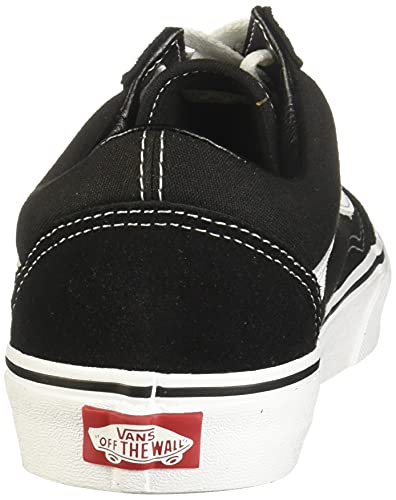 Vans Old Skool Zapatillas Unisex, Negro (Black/White), 42