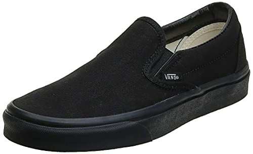 VANS UA Classic Slip-On, Zapatillas Unisex Adulto, Negro, 43 EU