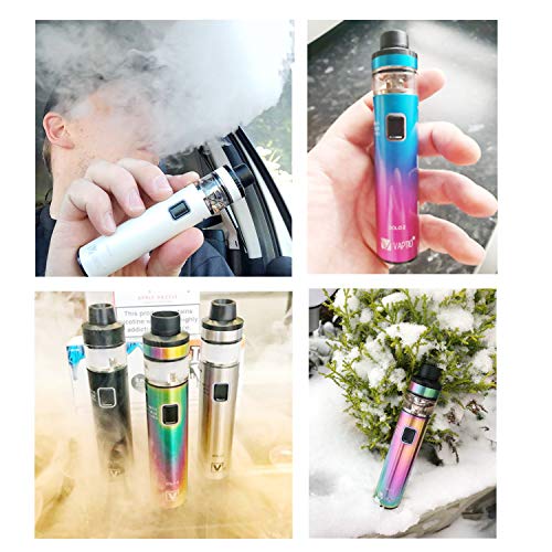 Vaptio Solo 2 KIT con 3000mAh Batería 4.0ml Mesh Core Todo en uno Estilo Vaporizador de cigarrillo electrónico No E Liquid No Nicotine (Negro)