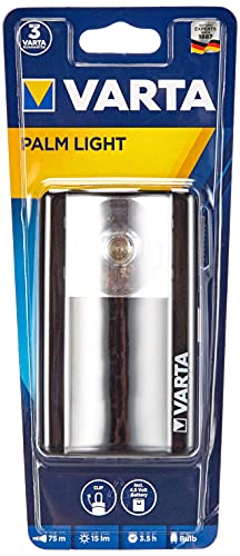 Varta Palm Light 3R12 Linterna de Metal y plástico PP y PS, 16645 m, 2