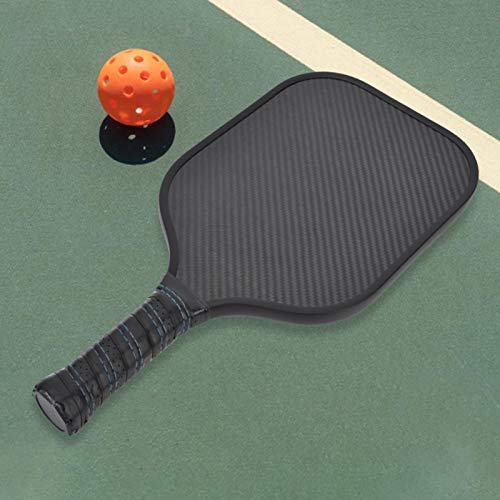 Vbest life Paleta de Pickleball de Deporte al Aire Libre, Paleta de Pickleball de Fibra de Carbono portátil para Equipo de Control de Pelota de Entrenamiento