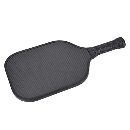 Vbest life Paleta de Pickleball de Deporte al Aire Libre, Paleta de Pickleball de Fibra de Carbono portátil para Equipo de Control de Pelota de Entrenamiento