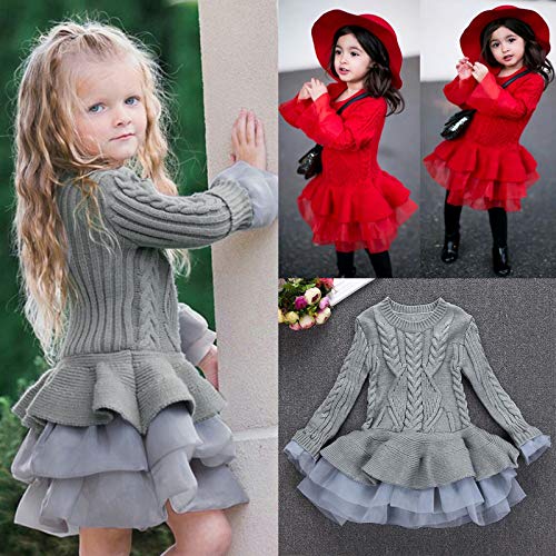 Vectry Niña Invierno Tutu Rojo Niña Chandal Pantalones Cagados Pijamas Enteros para Niñas Sudaderas Cortas Niña Ropa Deportiva Niña Falda Vaquera Niña Camisas para