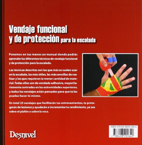 Vendaje Funcional Y De Protección Para Escaladores (Manuales (desnivel))