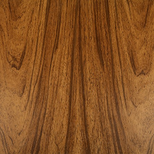 Venilia 53150 - Lámina adhesiva nuez, lámina decorativa, lámina para muebles, lámina autoadhesiva, aspecto madera natural, 45 cm x 3 m, grosor: 0,095 mm