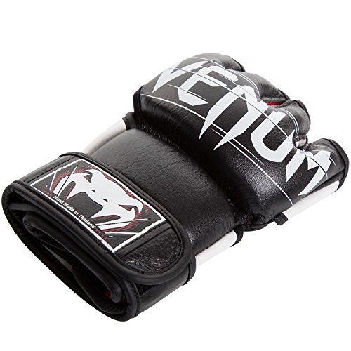 VENUM Undisputed 2.0 Guantes de MMA, Unisex Adulto, Negro, M