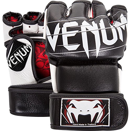 VENUM Undisputed 2.0 Guantes de MMA, Unisex Adulto, Negro, M