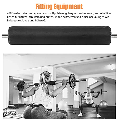 VGEBY1 Barbell Squat Pad, Esponja para Levantamiento de Pesas Barbell Pad para Deporte protección para Hombros y Cuello