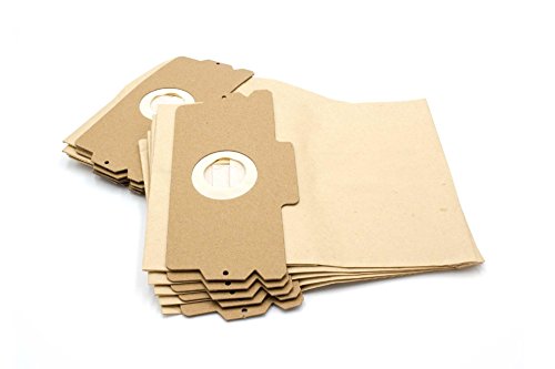 vhbw 10 Bolsas de papel para aspiradoras, bolsas de filtro, tamaño 12/15 para AEG Electrolux Vampyr series 500 600 1100 2000 5000 6000 y Comfort 1100E