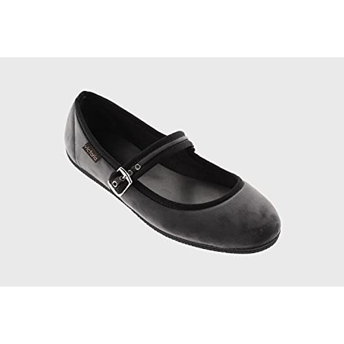 victoria Ballet VICTORIA ODA Bailarina Terciopelo 104913-WOMEN para Mujer Gris 39