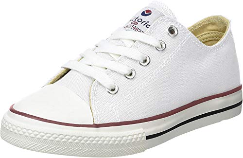 victoria Plano VICTORIA Basket Tribu Lona 106550-WOMEN para Mujer Blanco 36